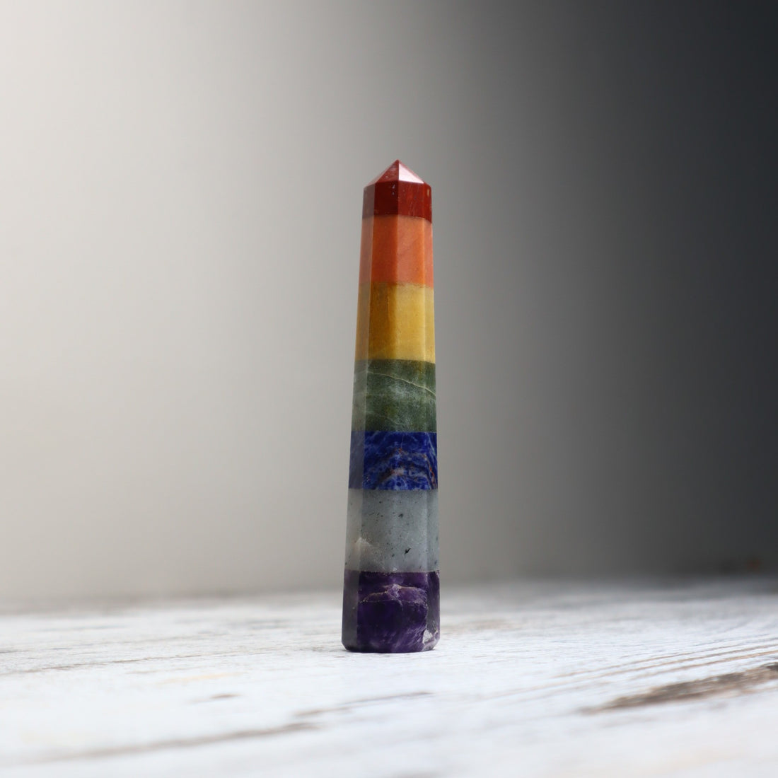 Chakra Bonded Crystal Point | Alignment, Energy Flow &amp; Inner Balance