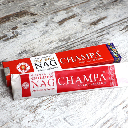 Golden Nag CHAMPA Incense