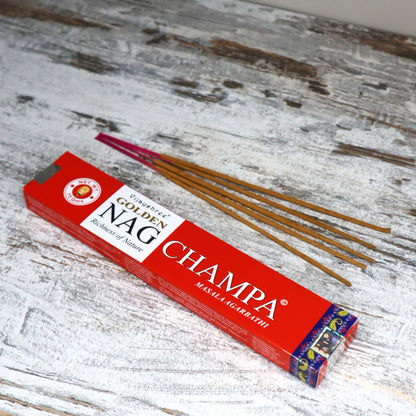 Golden Nag CHAMPA Incense