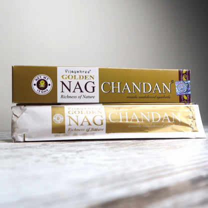 Golden Nag CHANDAN Incense