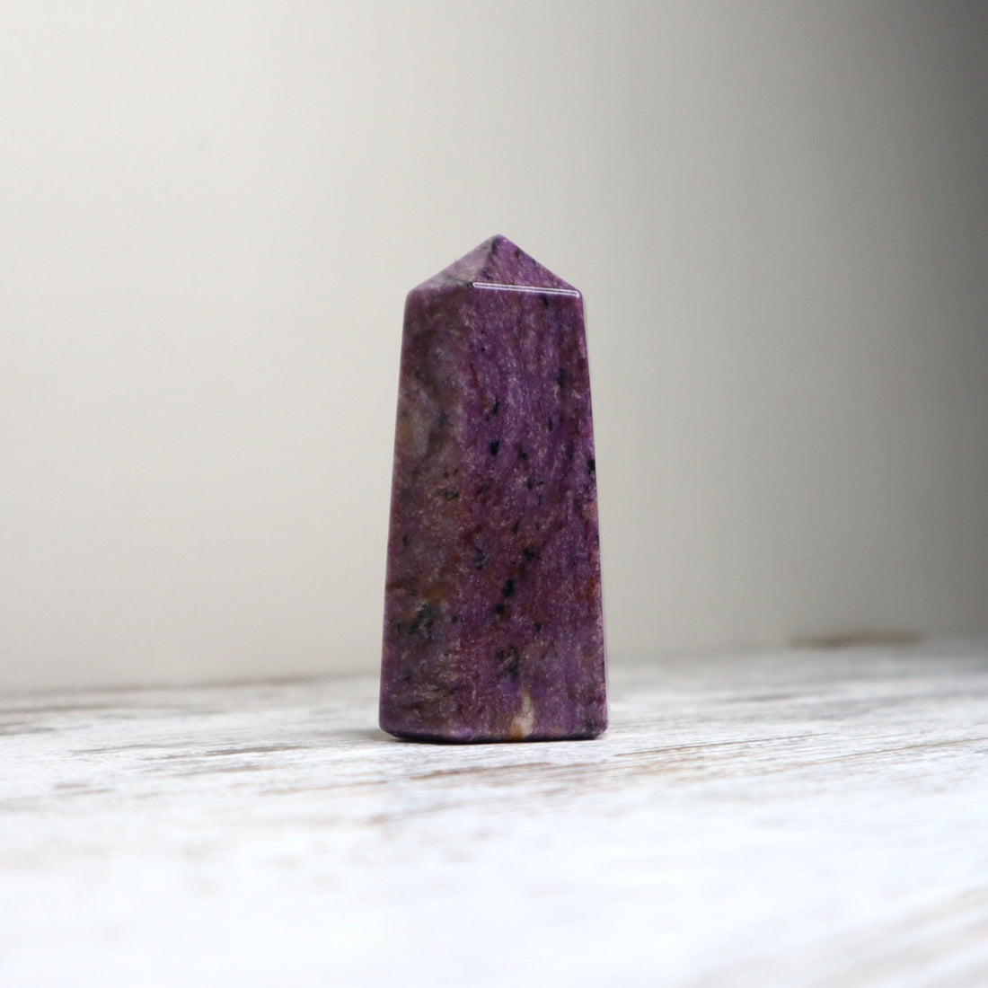 Charoite Tower | Soul Alignment, Spiritual Wisdom &amp; Inner Strength