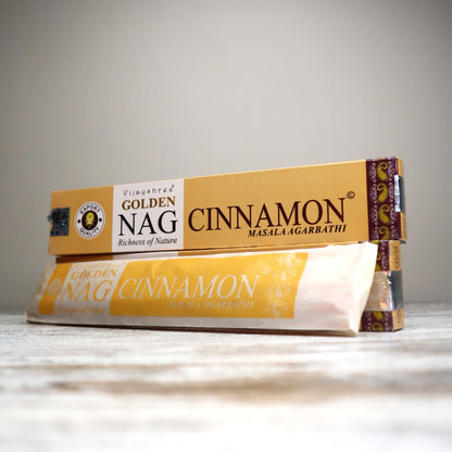 Golden Nag CINNAMON Incense