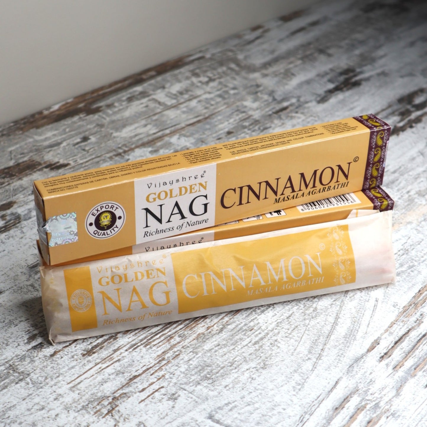 Golden Nag CINNAMON Incense