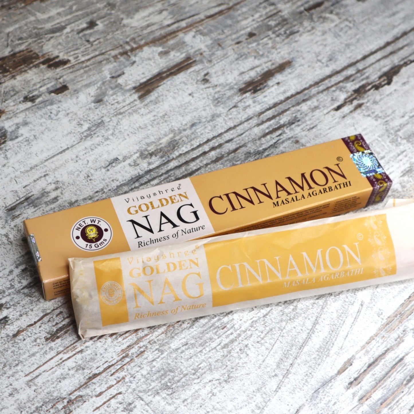 Golden Nag CINNAMON Incense