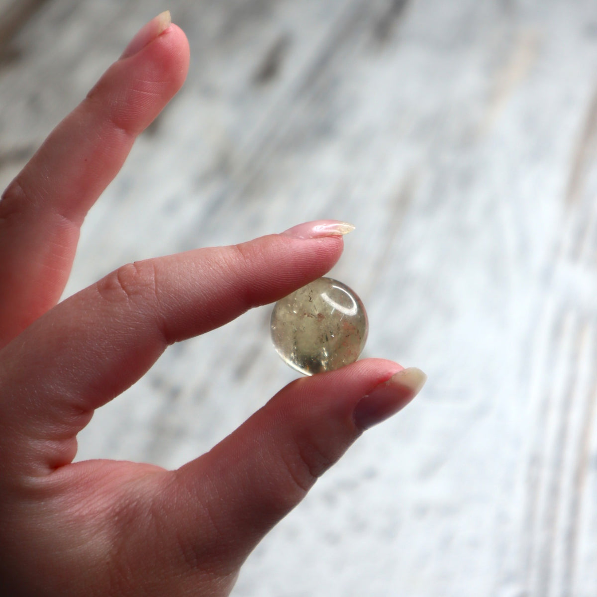 Natural Citrine Mini Sphere | Abundance, Clarity &amp; Inner Radiance