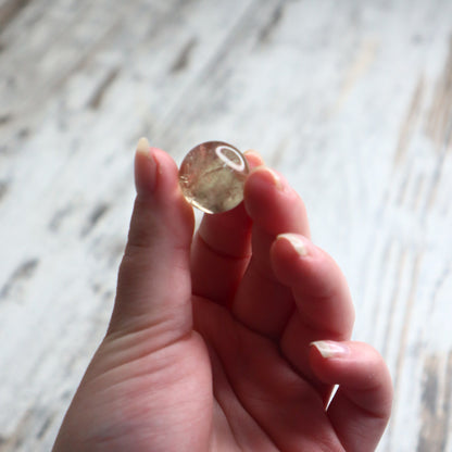 Natural Citrine Mini Sphere | Abundance, Clarity & Inner Radiance