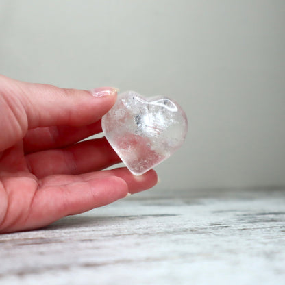 Clear Quartz Heart | Clarity, Amplification & Pure Energy