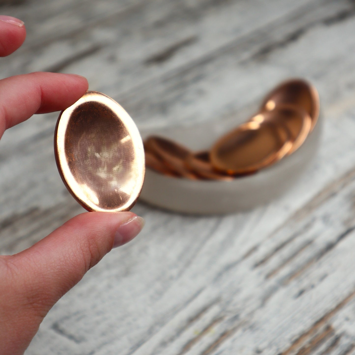 Copper Worry Stone | Grounding, Balance & Positive Energy