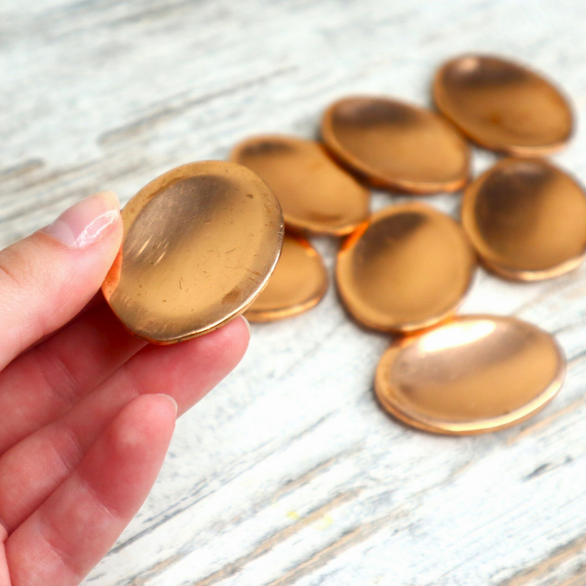 Copper Worry Stone | Grounding, Balance &amp; Positive Energy