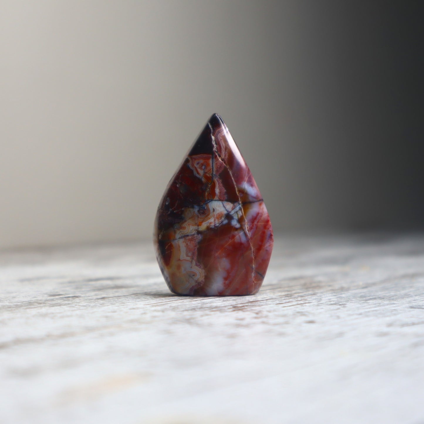 Crazy Lace Agate Tear Drop | Joy, Balance & Grounded Confidence