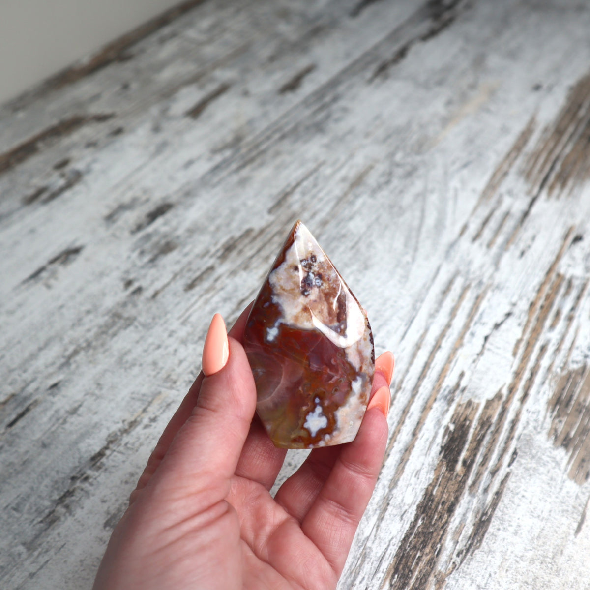 Crazy Lace Agate Teardrop | Joy, Balance &amp; Gentle Renewal
