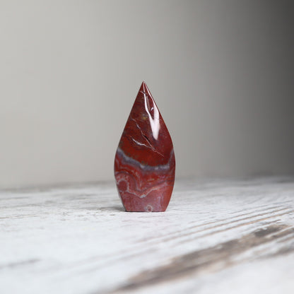 Crazy Lace Agate Teardrop | Grounded Vitality & Inner Strength