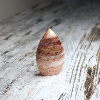Crazy Lace Agate Teardrop | Joy, Confidence &amp; Positive Energy