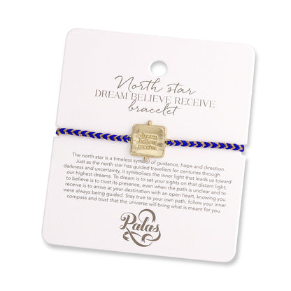 North Star 'Dream Believe Receive' Bracelet | Guidance, Hope & Manifestation