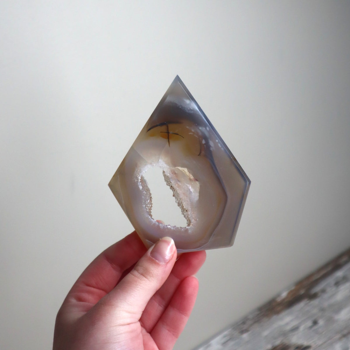 Druzy Agate Diamond | Grounding, Inner Harmony &amp; Balance