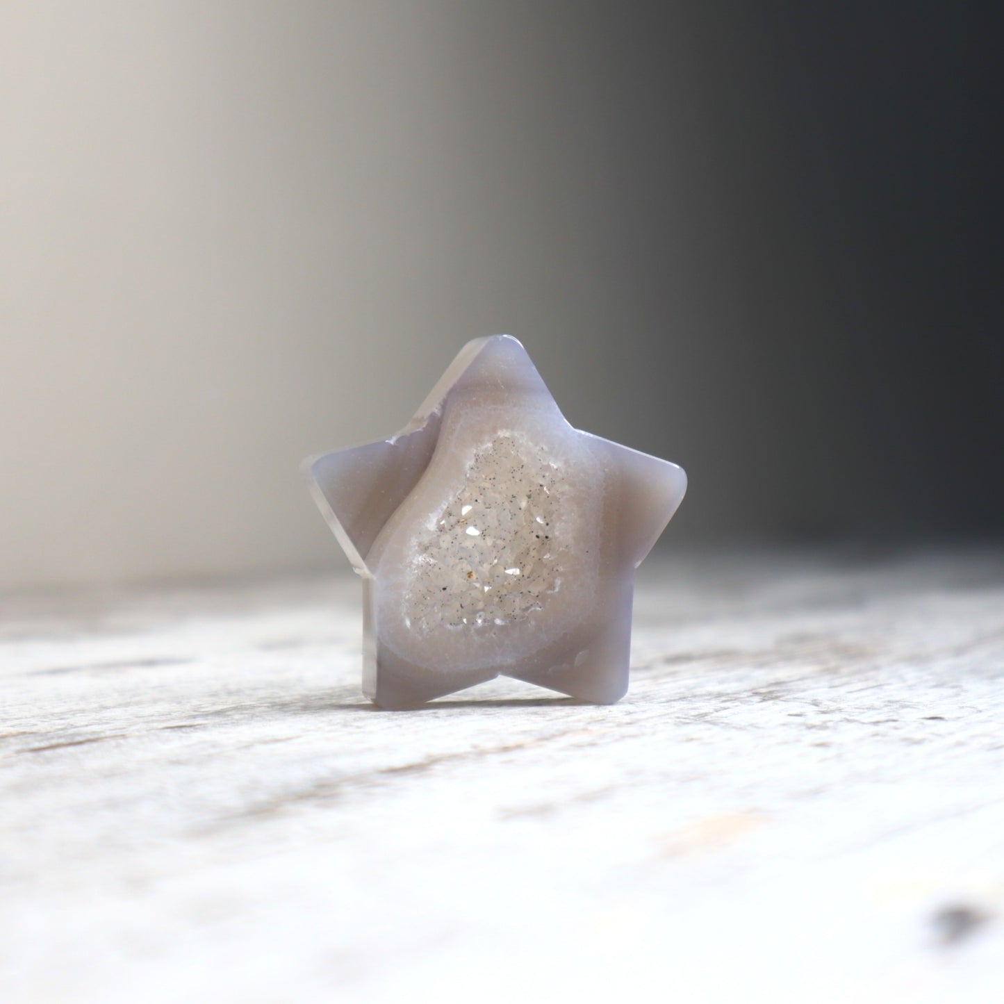 Druzy Agate Star | Inner Peace & Gentle Radiance