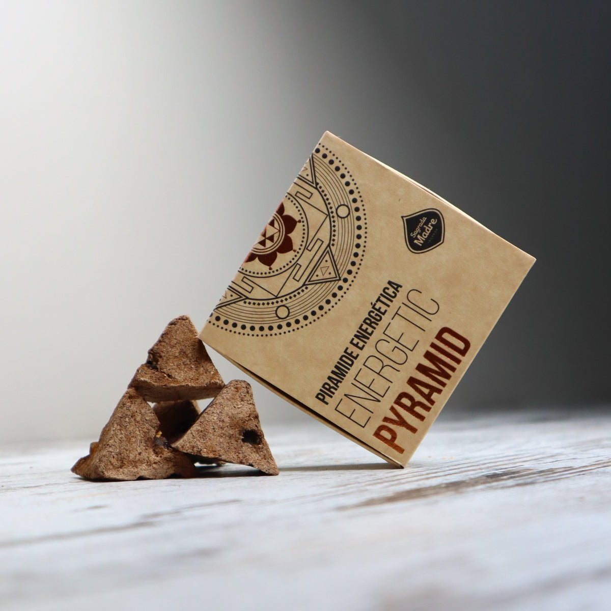 Sagrada Madre Energetic Pyramid | Olibanum + Cinnamon | Prosperity &amp; Love