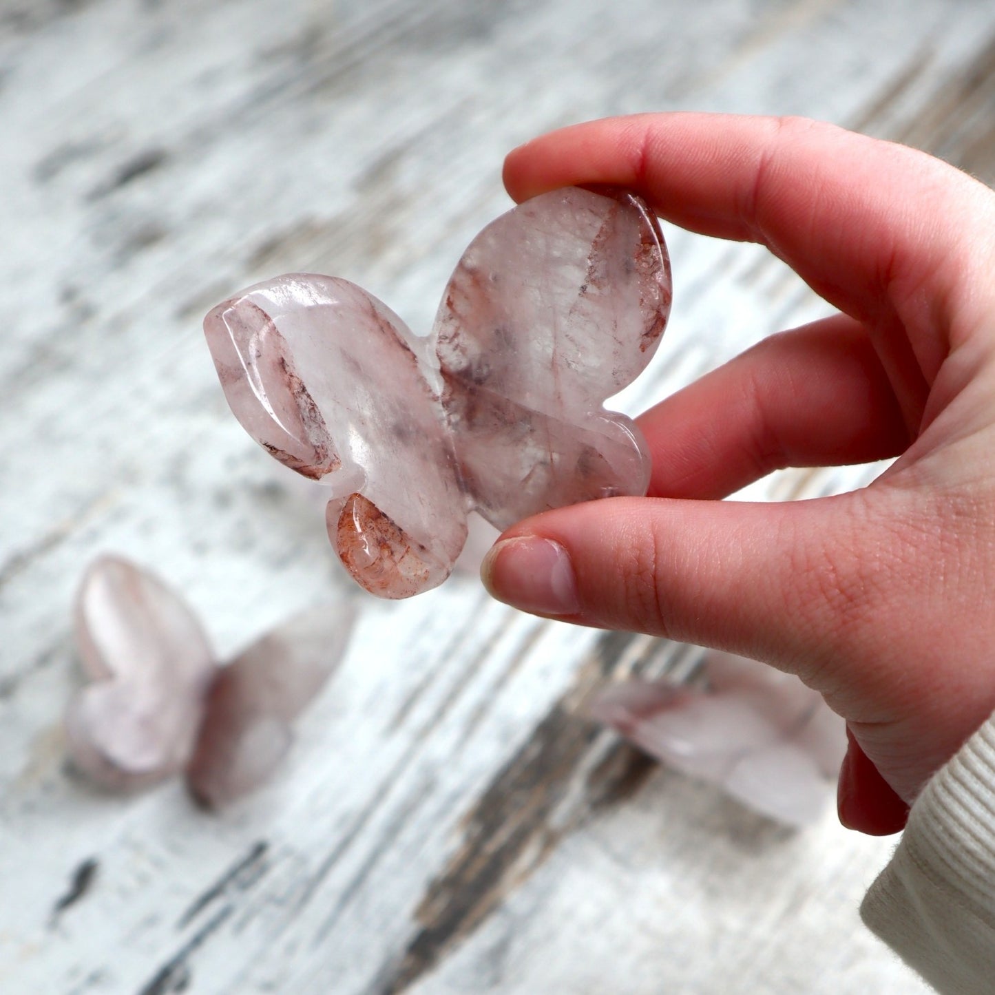 Fire Quartz 3D Butterfly | Intuitively Chosen | Courage, Vitality & Inner Strength