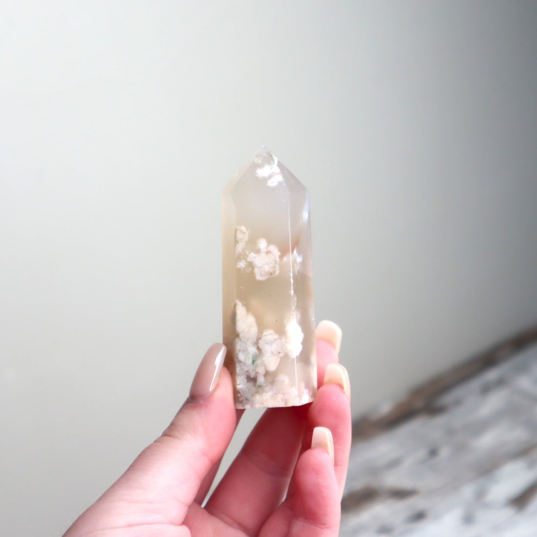Flower Agate Point | Hope, Courage &amp; Personal Growth