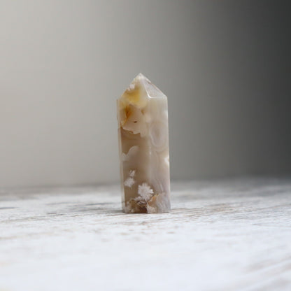 Flower Agate Point | Confidence, Dreams & New Beginnings