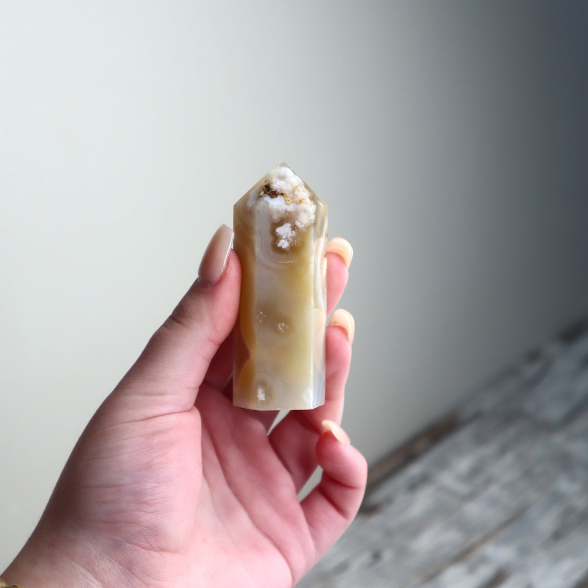 Flower Agate Point | Confidence, Dreams &amp; New Beginnings