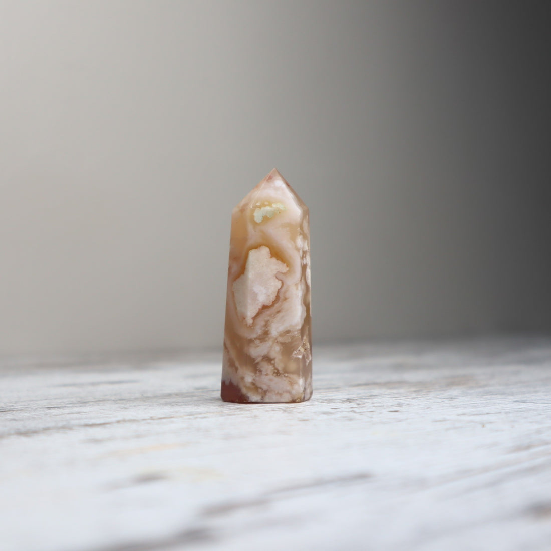 Flower Agate Point | Inner Bloom, Confidence &amp; Joy
