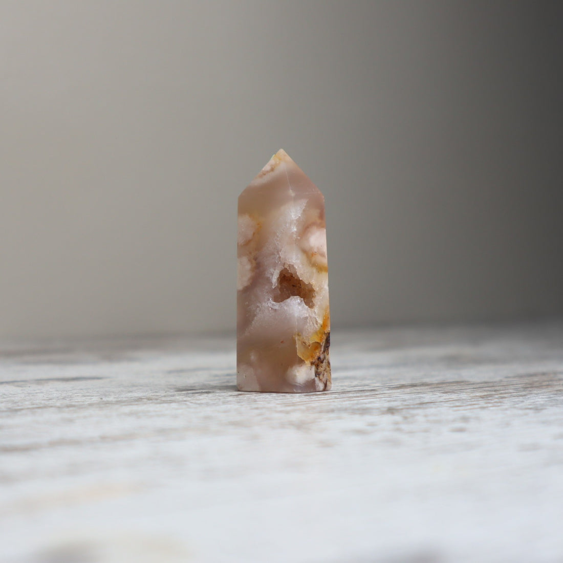 Flower Agate Point | Confidence, Growth &amp; Fresh Beginnings