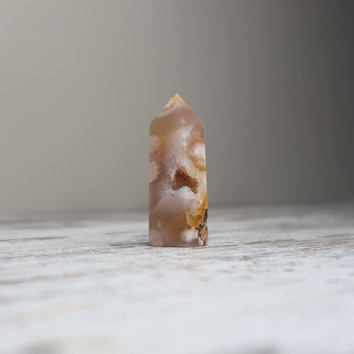 Flower Agate Point | Confidence, Growth &amp; Fresh Beginnings