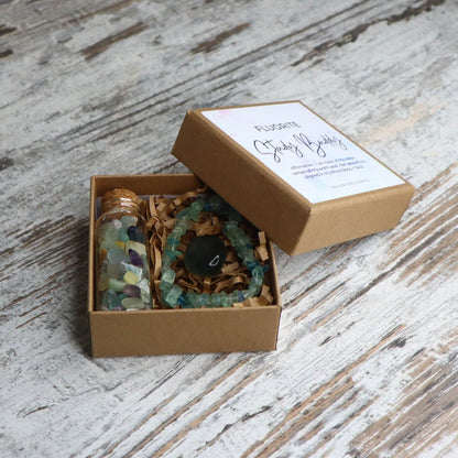 'Study Buddy' Chip Gift Box | Fluorite