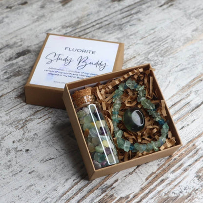 'Study Buddy' Chip Gift Box | Fluorite