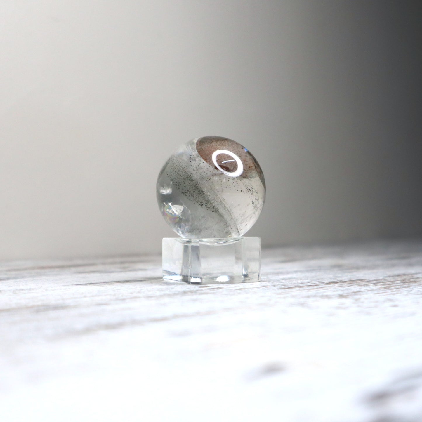 Garden Quartz Sphere | Scenic Quartz, Earth Energy & Inner Vision