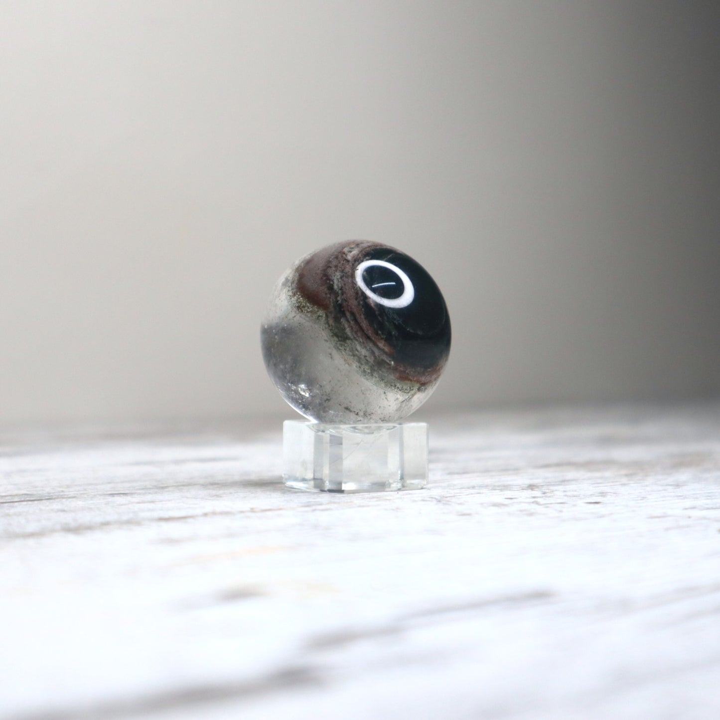 Garden Quartz (Lodolite) Sphere | Inner Worlds, Grounding & Manifestation