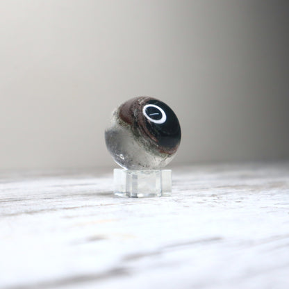 Garden Quartz (Lodolite) Sphere | Inner Worlds, Grounding & Manifestation