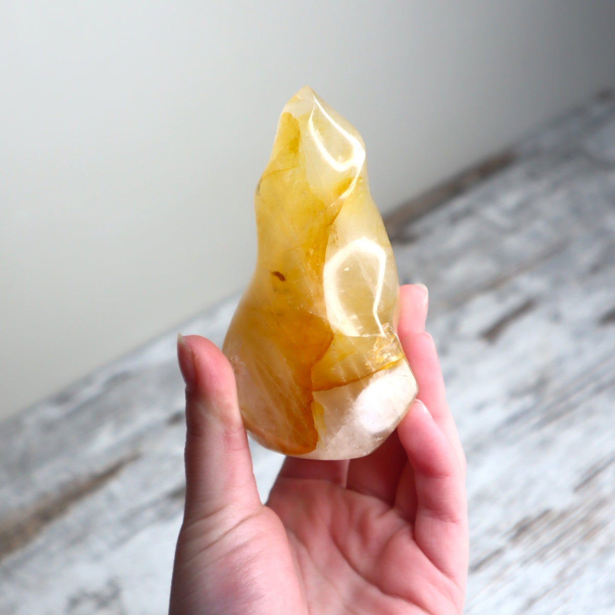 Golden Healer Quartz Flame | Healing, Confidence &amp; Personal Empowerment