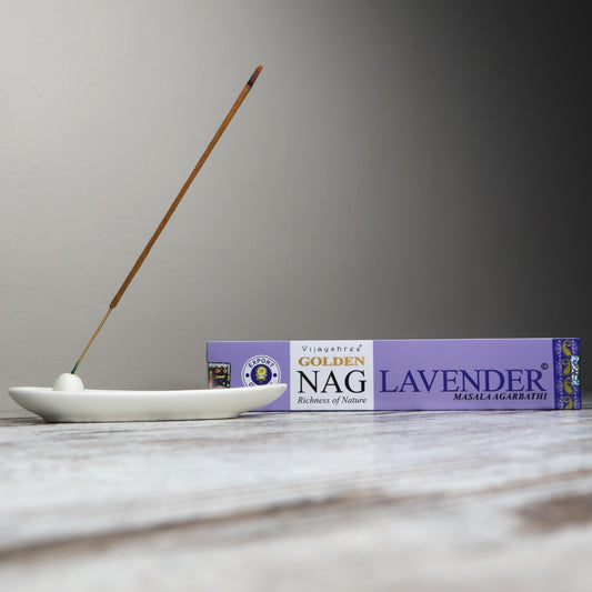 Golden Nag LAVENDER Incense