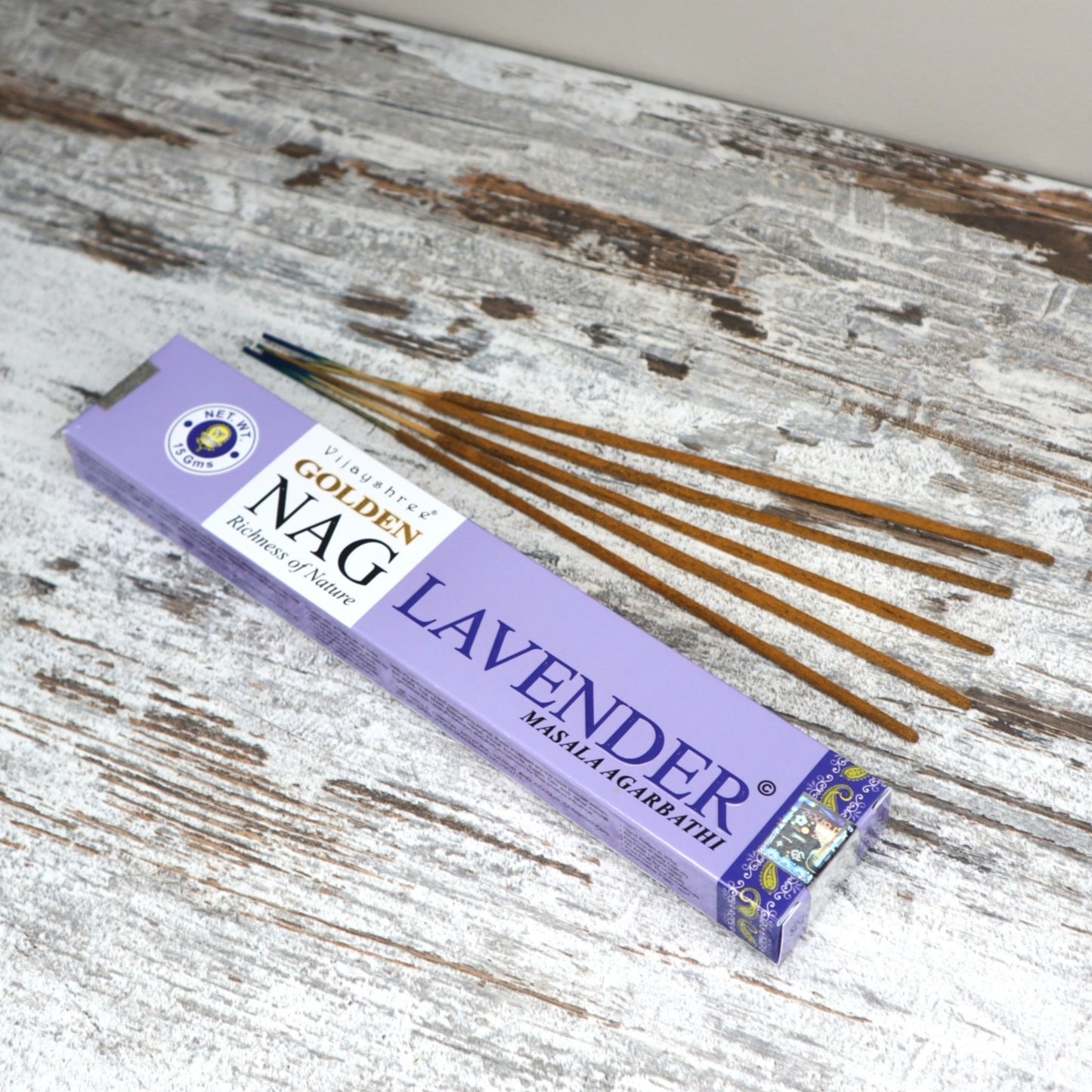 Golden Nag LAVENDER Incense