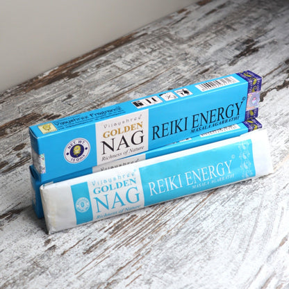 Golden Nag REIKI ENERGY Incense