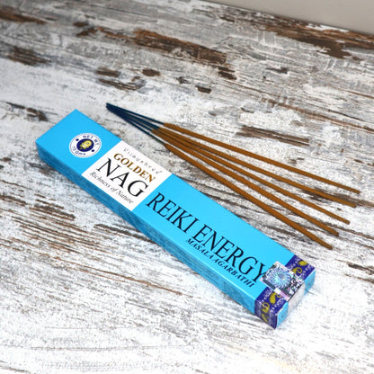 Golden Nag REIKI ENERGY Incense