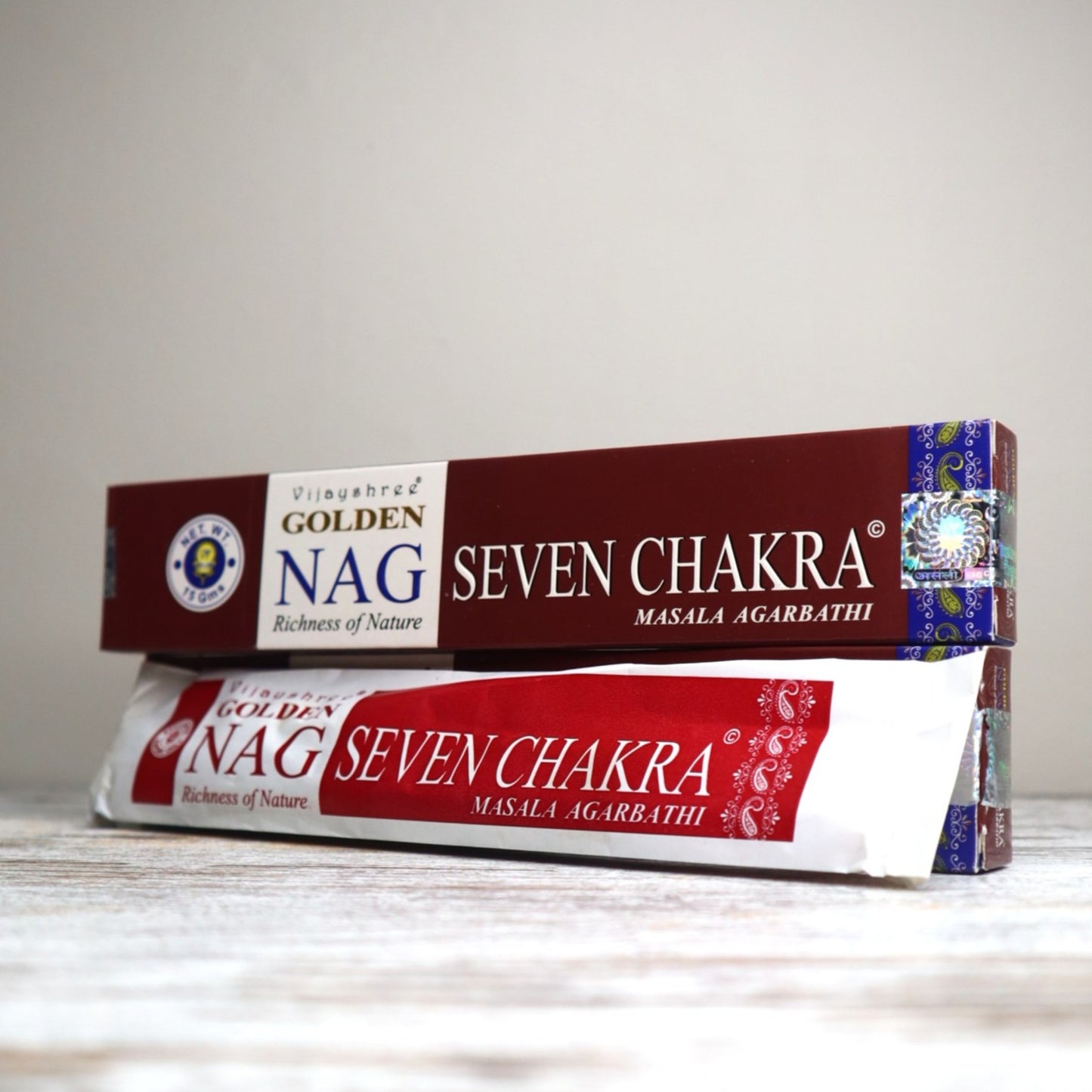 Golden Nag SEVEN CHAKRA Incense