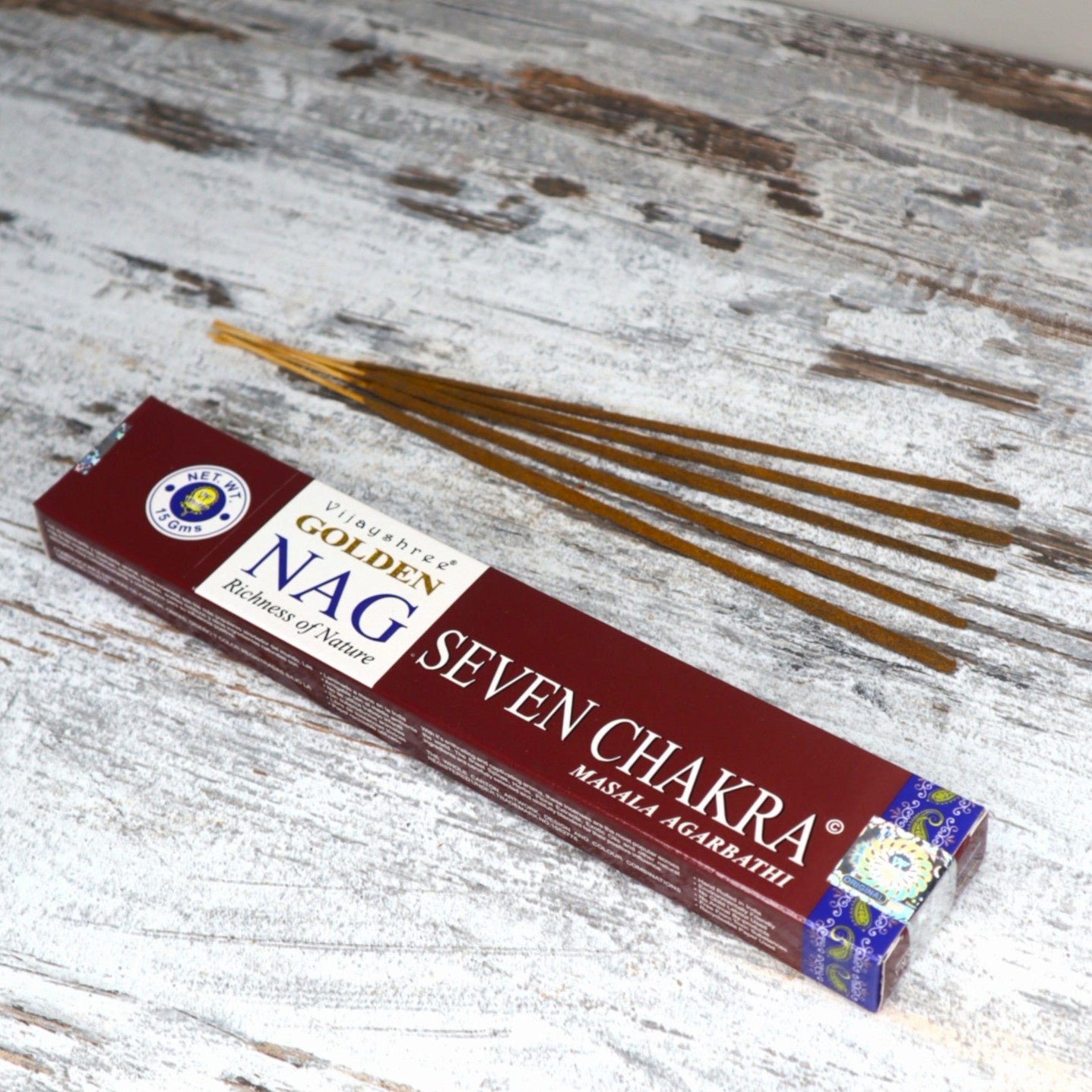 Golden Nag SEVEN CHAKRA Incense