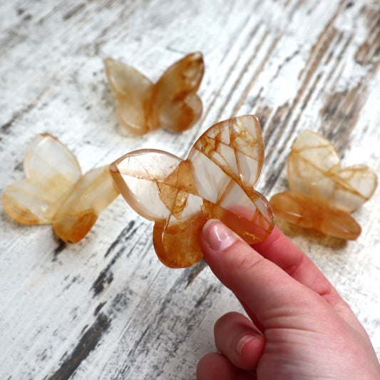 Golden Healer 3D Butterfly | Intuitively Chosen | Joy, Renewal & Inner Light