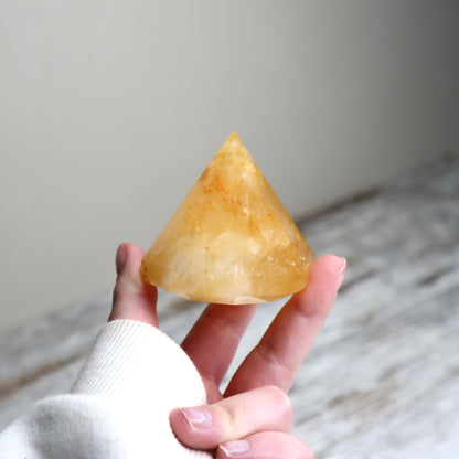 Golden Healer Pyramid | Radiant Energy, Inner Harmony & Spiritual Growth