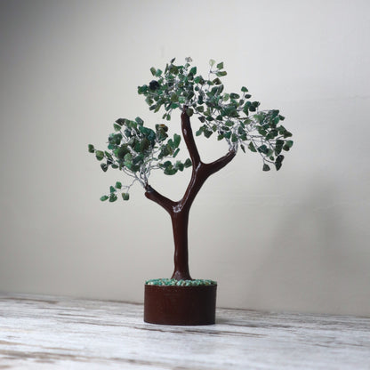Green Aventurine Large Crystal Tree | Abundance, Luck & Opportunity