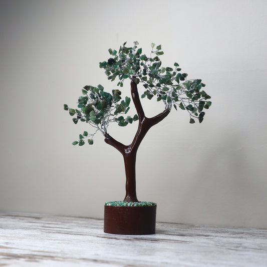 Green Aventurine Large Crystal Tree | Abundance, Luck & Opportunity