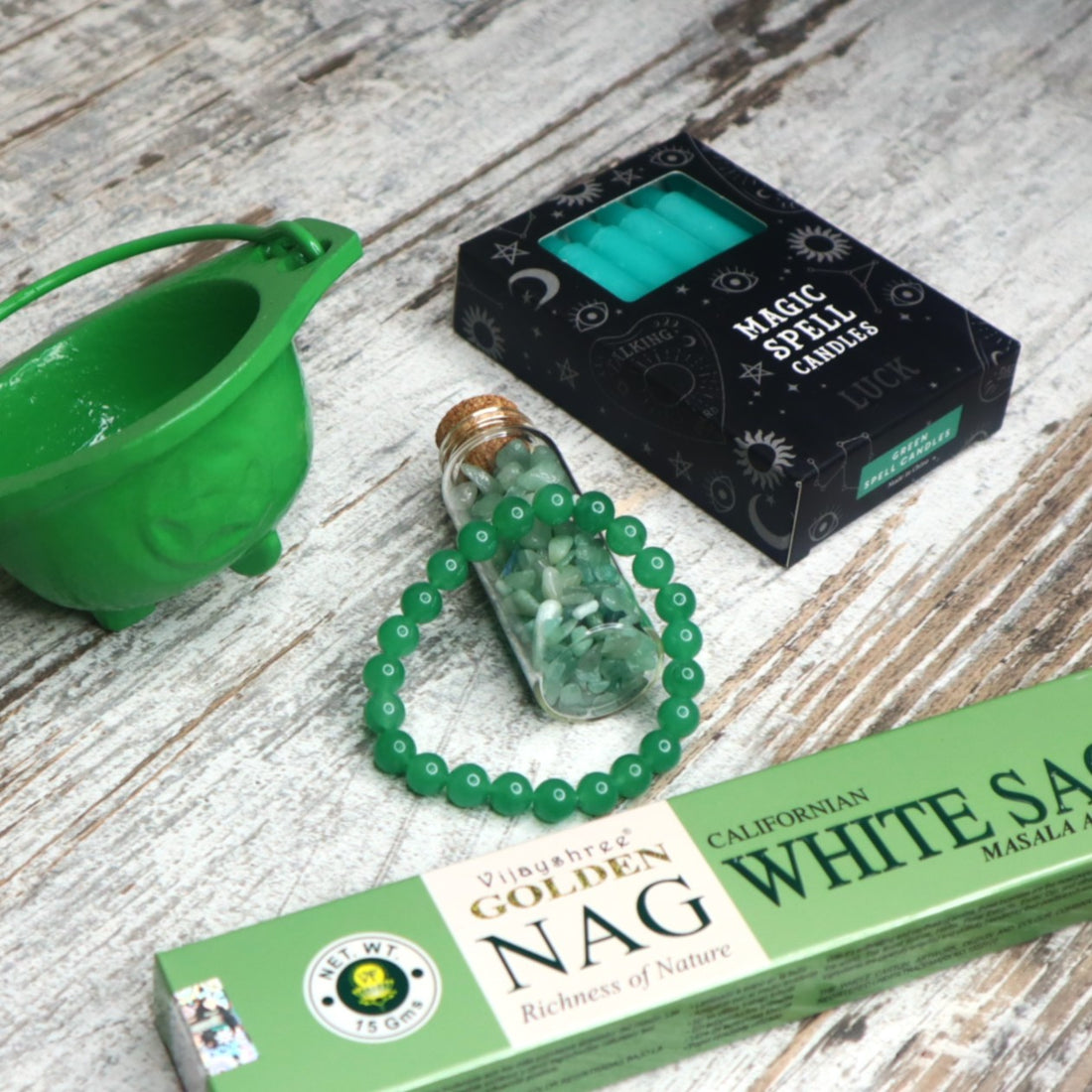 Heart of Fortune Ritual Kit | Green Aventurine