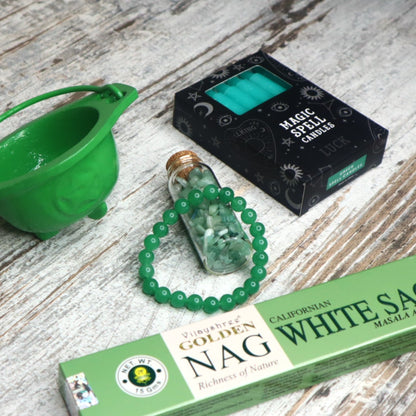 Heart of Fortune Ritual Kit | Green Aventurine