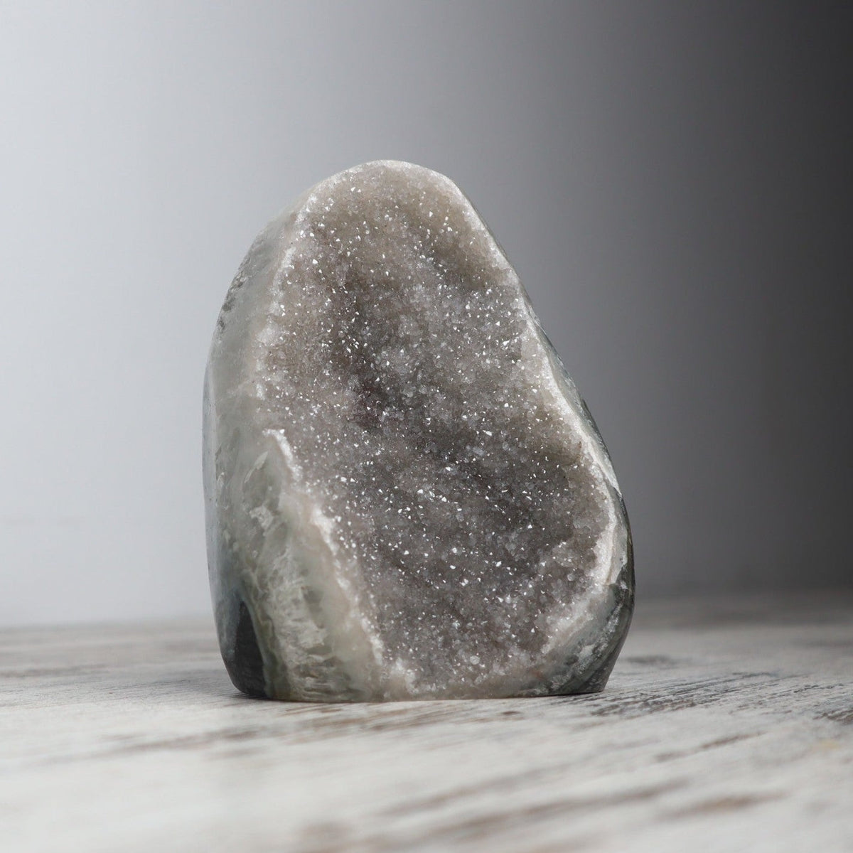 Amethyst Cave | Icy Grey | Serenity, Protection &amp; Quiet Strength