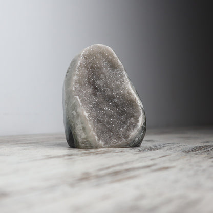 Grey Amethyst Cave | Peaceful Presence & Sacred Stillness