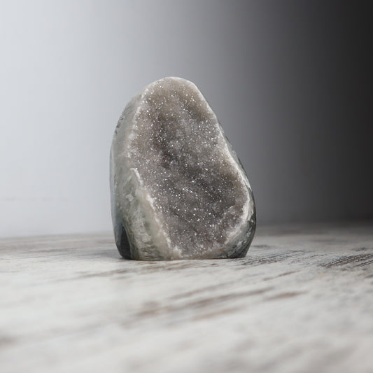 Grey Amethyst Cave | Peaceful Presence & Sacred Stillness