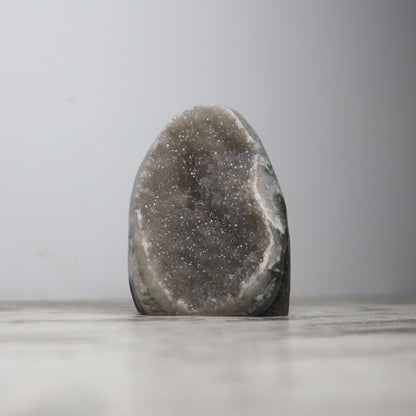 Grey Amethyst Cave | Peaceful Presence & Sacred Stillness